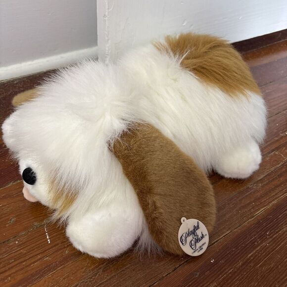 NWT Vintage Plush Stuffed SHAGGY SHEEP DOG Chrisha Creation - Picture 1 of 5